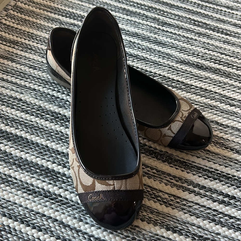 Coach Cecile Signature Flats